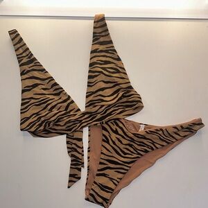 printed swim set | aerie